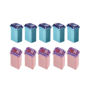 10 бр. миниатюрни коробчатых предпазители на 20 и 30 ампера Тип FMM MCASE, предпазители FMM Maxi (
