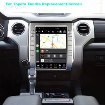 128 GB Android автомагнитола за Toyota Tundra 2015 2016 2017 2018 2019 2020 Автомобилен мултимедиен плеър главното устройство безжично радио carplay