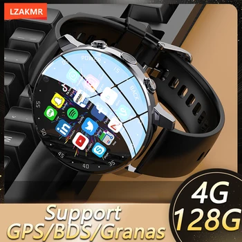 4G NET Нови A3 Глобални Android Умни часовници за Мъже С двойно HD камера и Пълен Сензорен екран HeartRate Водоустойчива IP67 Смарт часовници 128G СИМ-предизвикателство