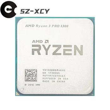 AMD Ryzen 3 PRO 1300 R3 PRO 1300 R3 1300 Четириядрен процесор с честота 3,1 Ghz, четырехпоточный процесор YD130BBBM4KAE, стандарт на цокъла за AM4