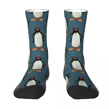 Angry Pingu, Новият официален продукт, чорапи, Мъжки, Дамски чорапи от полиестер, адаптивни хип-хоп