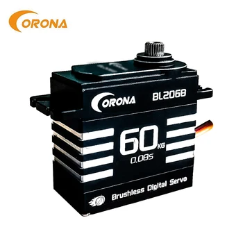 Corona BL2068HV 60 кг Магнитен Бесщеточный високо напрежение на Цифров Водоустойчив Серво управление GearKKPIT HV-BL-1323