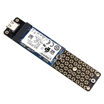 M. 2NGFF твърдотелно SSD диск към USB адаптер Със скорост 10 gbps M. 2 NGFF Адаптер за твърд диск Поддържа Размер на SSD 2230/2242/2260/2280
