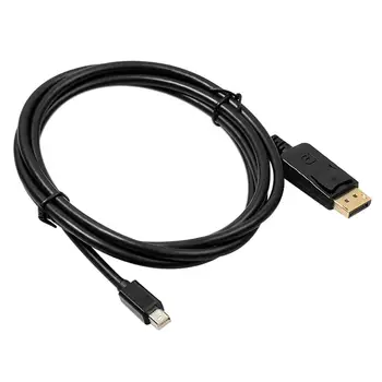 Mini Display Port DP-DisplayPort DP 1.2 Кабел-адаптер за HDMI от Мъжете на мъжа на 6 фута кабел