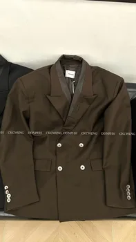 ty0310 Модерен мъжки палта и якета 2023 за подиум, Луксозен европейски дизайн, мъжки дрехи, за партита