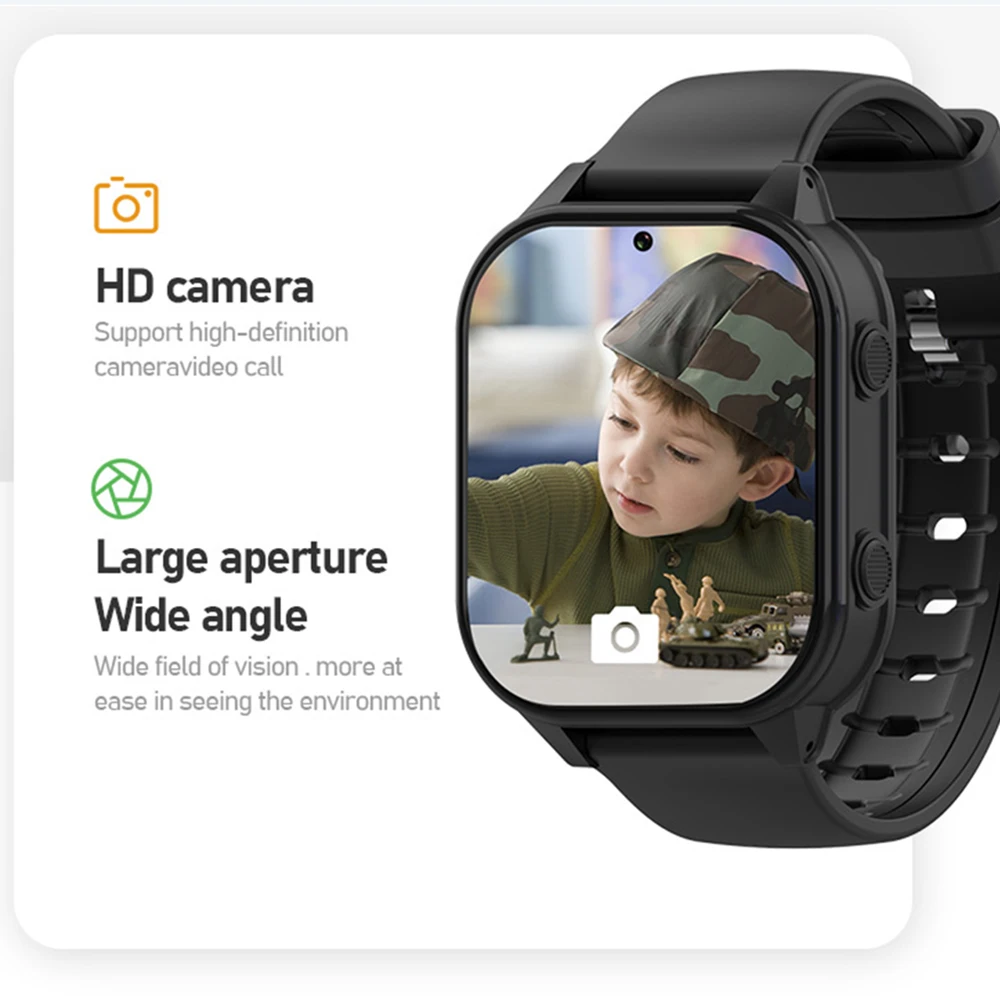 4G Умни часовници Детски SOS Повикване Видео HD Камера, GPS, Wifi СРЕЩА Точното положение на Умни часовници за деца Водоустойчива за IOS и Android - 4