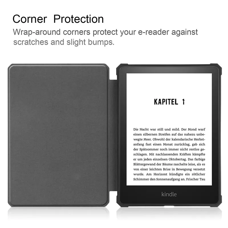 За Kindle Paperwhite 5 Калъф 2021 за четене на електронни книги Мека Smart-калъф от TPU за Kindle Paperwhite 11-то поколение 2021 Калъф - 1