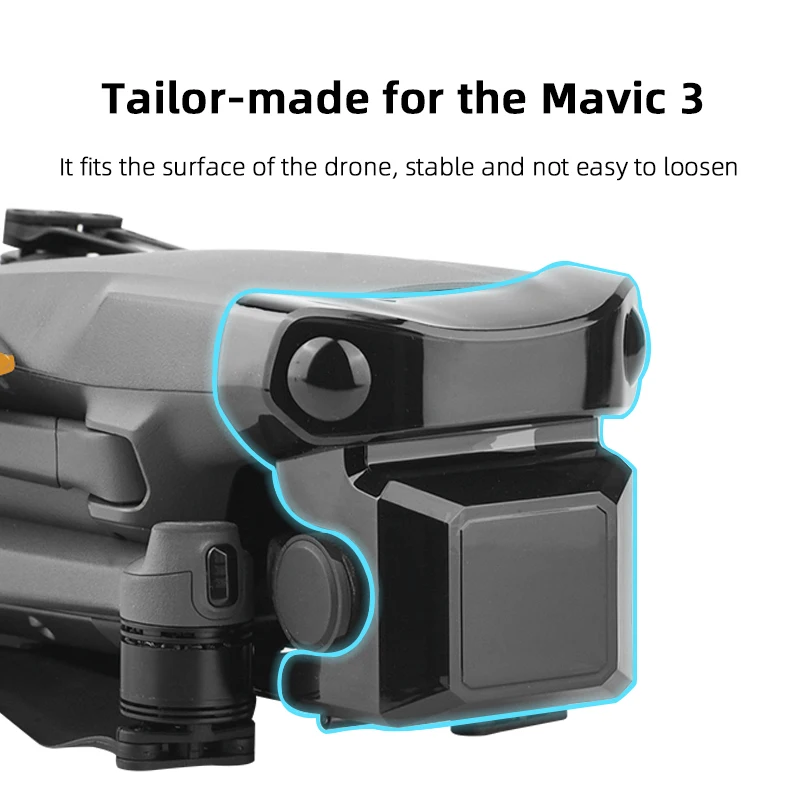 Капак на обектива BRDRC за дрона DJI Mavic 3, Стабилизатори Карданного на окачването, Защита от надраскване, Прахоустойчив, калъф, защита камери, Аксесоари за закрепване на - 3