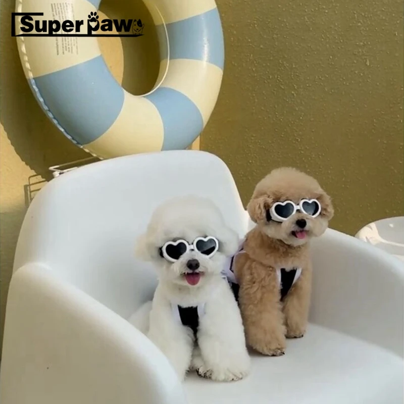 Модерни Слънчеви очила за кучета Пет Love, очила за очите, Реквизит за снимки, Аксесоари, Зоотовары, Котешки Очила за малки до средни кучета TPD01 - 4