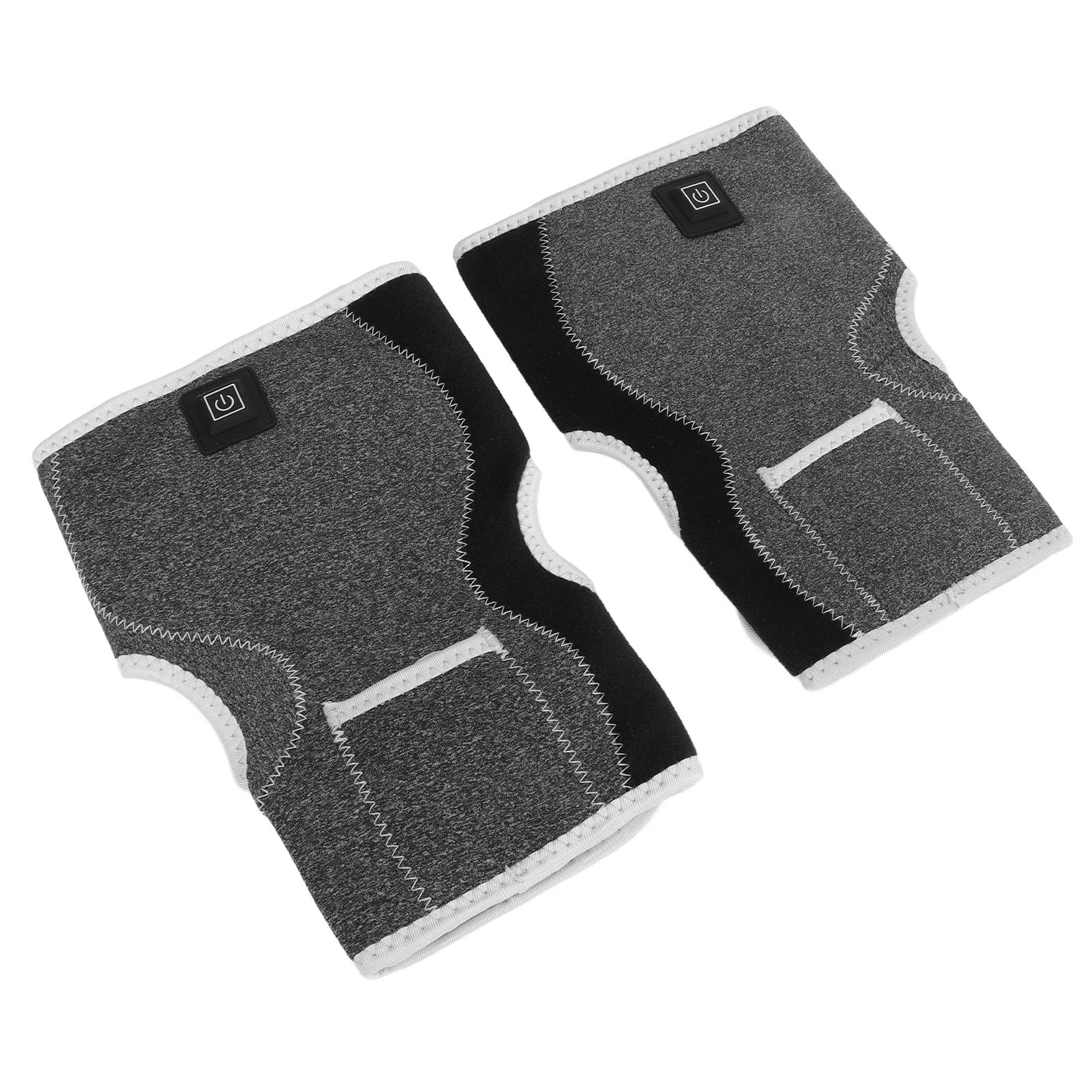 Наколенник с подгряване, електрически коленете, Широко използвана Ефективна тъкан с добра еластичност, Вграден джоб за облекчаване на умора ставите - 2