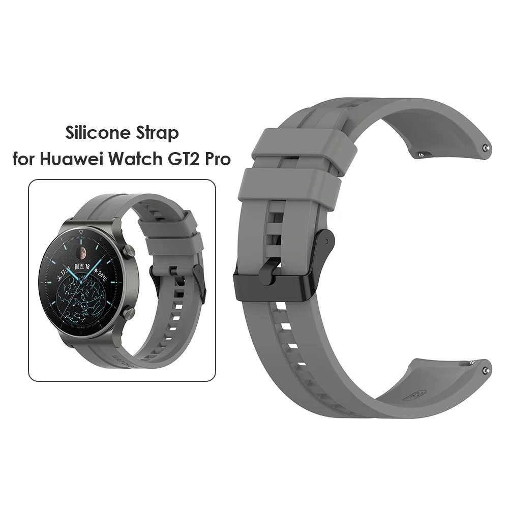 Преносимото каишка със силиконова лента за Huawei Watch GT2 Pro 2д, мека лента за часа - 4