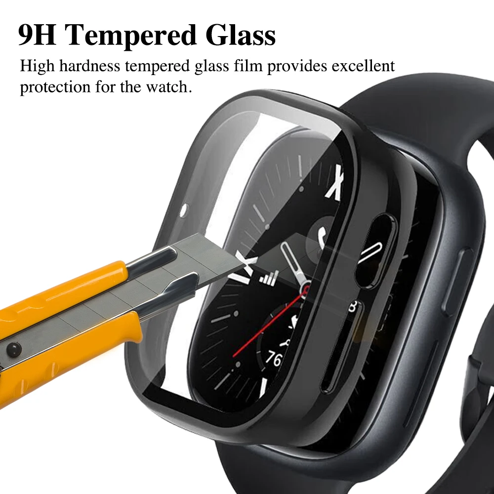 Стъкло + калъф за Честта Watch 4 Accessoroy PC Универсален защитен калъф за броня + защитно фолио за екран за Честта Watch4 Аксесоари - 3