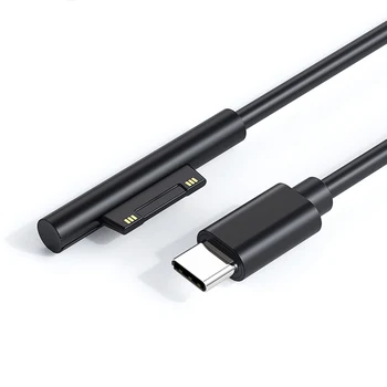 Бързо Зареждане от USB C Захранване за Microsoft Surface Pro 3 4 5 6 Кабела на Зарядното устройство