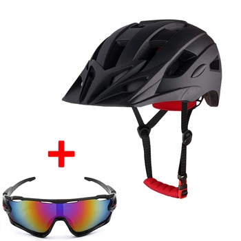 Велосипеден шлем със задно фенер за мъже и жени, Цельнолитый, Каска за шоссейного под наем, Ultralight, За състезания, езда, Колоездене