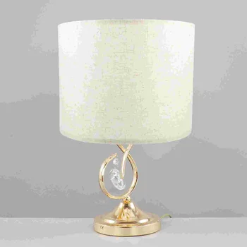 Декоративен Плат Лампа за Лампи Бельо Модерен Лампион Барабан Лампиони Подмяна на Масата На Пода