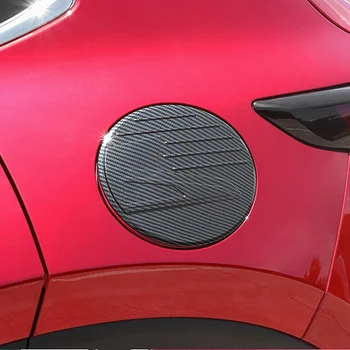 за Mazda CX-30 CX30 2020 ABS Капачката На резервоара от Въглеродни влакна, Панел, Защитен стикер за газова бутилка, автомобилен Стайлинг