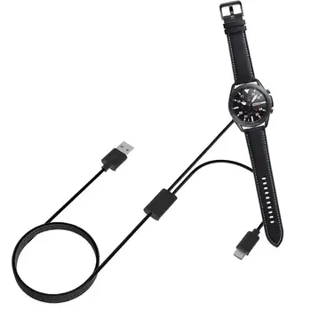 Зарядно устройство за Samsung ForGalaxy Watch 3/4/Active 2 Зарядно устройство за Зарядно устройство ForGalaxy Watch 2 В 1 Поставка За Зареждане на Смарт часа Кабел За зареждане