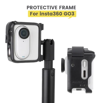Защитна рамка За камерата Insta360 GO 3 Защита от сблъсък на Бордюра Пълно Защитно покритие За Аксесоари Insta360 GO 3