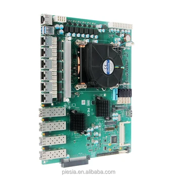Защитна стена Piesia 2023 Pfsense Рутер Intel Core LGA1700 12/13-то поколение sfp * 4 Дънни платки 10g ITX с 64 GB оперативна памет и PCIe