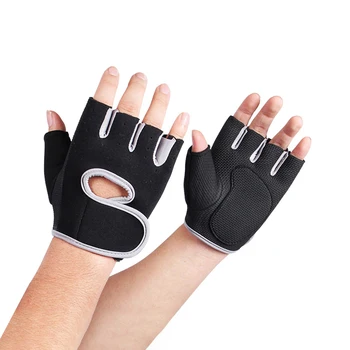 Мъжки И Дамски спортни ръкавици за занимания с бодибилдинг, ръкавици за фитнес, ръкавици за практикуване на тренировките с тежести, ръкавици за тренировка на ръцете с полупальцами