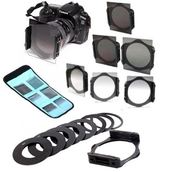 Набор от филтри за обектив на цифров фотоапарат 17 в 1 с постепенна промяна на цвета за серия P