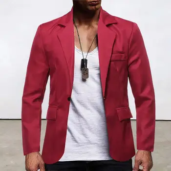 Нов модерен Случайни мъжки Сако в стил мозайка, Мъжки Бизнес костюм на един пуговице, Оборудвана Мъжки Костюм, риза, Блейзери M-XXXL