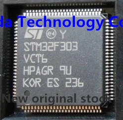 Оригиналът на 32-битов микроконтролер STM32F303VCT6 LQFP-100 ARM Cortex-M4 -MCU