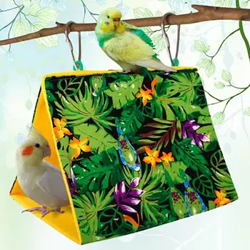 Печат на околната среда на папагал, 3 размера гнездо на птици и птичи хамак клетка jaulas para pájaros