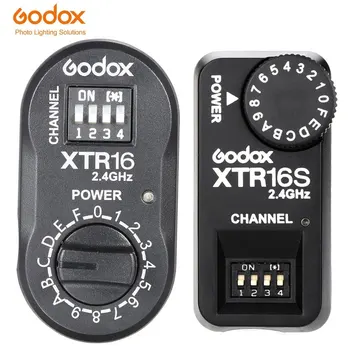 Приемник на флаш Godox XTR16/XTR16S 2,4 G за предавателя X1TC X1TN XT-16 AD360 AD180 серия QT QS GT GS SK DE/V850 V860