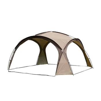 Производител Кемпинговая куполна палатка в 8 ~ 10 души, Водоустойчив Просторна Лесно Преносима туристическа палатка за нощуване на открито