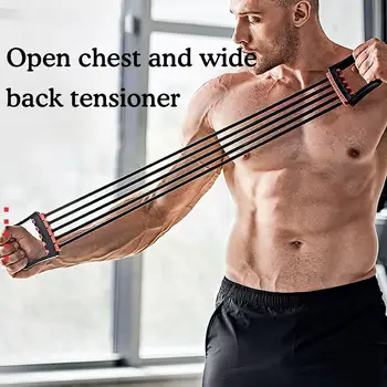 Регулируем Гръден эспандер За изграждане на мускули За начинаещи и напреднали фитнес ентусиасти, Инструменти за тренировки на закрито D8X8