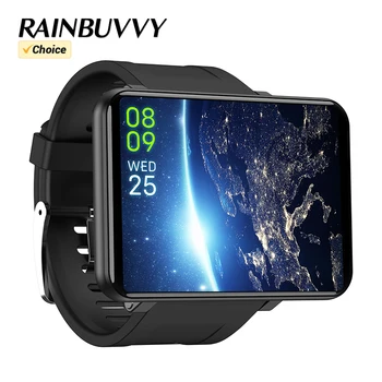 Смарт часовници Rainbuvvy DM100 4G LTE С допълнителна каишка За зарядно устройство, 3 GB ram, 32 GB ROM, 5-Мегапикселова Камера, 2700 ма, 2,86-инчов сензорен екран