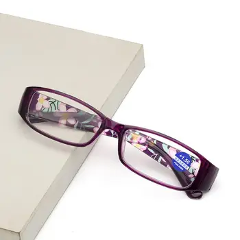 Удобни Реколта Преносими Очила За Четене със Защита на Очите Очила с Анти-Синя Светлина, Ультралегкая Дограма
