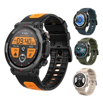 Умни цифров часовник S56T с 1,39-инчов фитнес тракера, модни умни часовници с пълен сензорен екран, Bluetooth-предизвикателство, водоустойчив мъжки часовник
