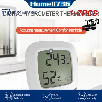 1-7 бр. Нови Мини LCD дигитален термометър-Влагомер, Електронен сензор за температурата в стаята, влага, домакински термометър