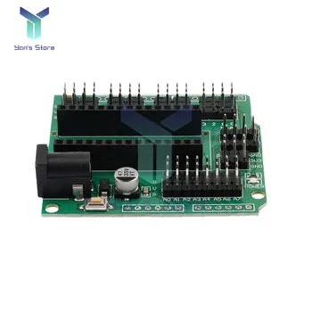 1 бр. Модул на екрана сензор за разширяване на входно-изходни NANO IO За UNO/Arduino R3 Nano V3.0, Съвместима с Разработването на Такса I2C PWM Интерфейс 3,3