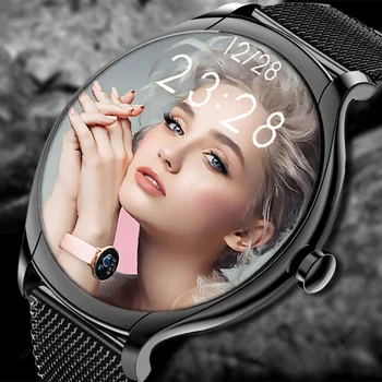 2023 Новите смарт часовници с Bluetooth-разговори, женски умен часовник ECG + ТОЧКИ, модерни дамски часовници, водоустойчиви гривни за момичета, мъжки за Android и IOS