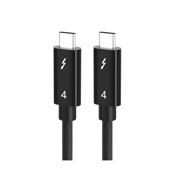 4 USB Кабел C 8K с честота 60 Hz, сертифициран за бърз пренос на данни PD100W със скорост 40 gbps за Pro USB 4 C422