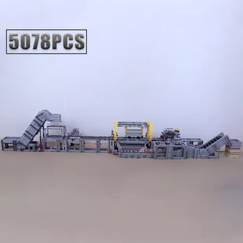5078 бр. Технологични Тухли Ротационен Автомобил Самосвал Moc Строителни блокове GBC Моторна машина DIY Набор от Топки За Изграждане На Рожден Ден, Подарък за Коледа