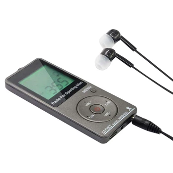 AM FM Преносимо радио Персонално радио със слушалки Walkman Радио с акумулаторна батерия Дигитален дисплей Стерео Радио