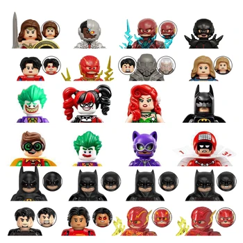 PG8032 Строителни блокове с Бэтменом, Филми с Жокер, Харли Квинн, Пластмасови мини фигурки, Панелните блокове, детски подаръци за рожден ден