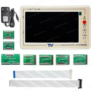 TV160 7-то Поколение LVDS Turn VGA Конвертор с Дисплей LCD/LED TV Тестер на дънната платка Инструмент за дънната платка + Подарък Мултицет/Стъргало