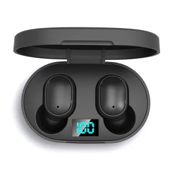 TWS E6S Безжична Bluetooth връзка със съвместими слушалки с Микрофонными слушалки Безжични Слушалки в ушите Стерео Слушалките с шумопотискане