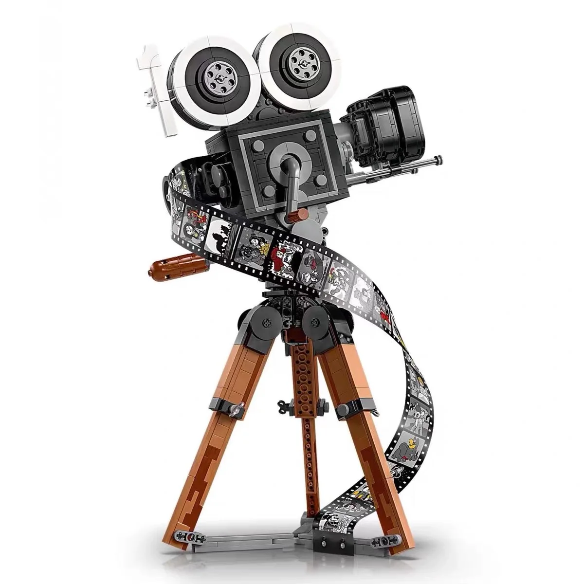 43230 811 БР. Модел камера Tribute Строителни блокове, Тухли, филмова лента, 20 известни филми, Креативни играчки за възрастни, Коледни подаръци за деца - 3