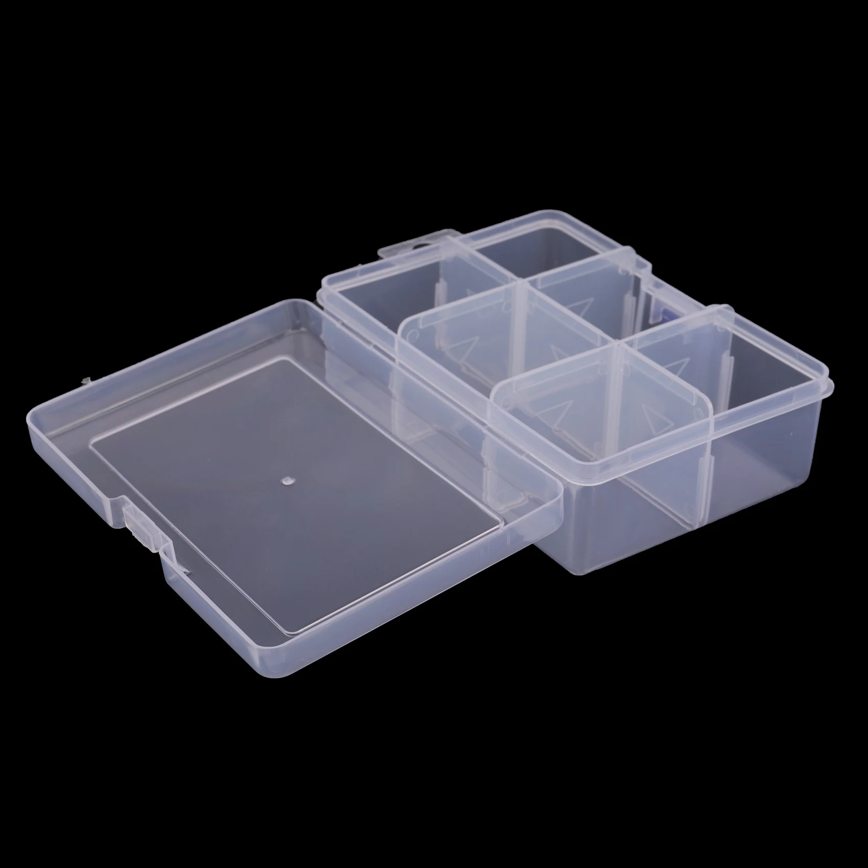 6 сменяеми пластмасови чекмеджета за съхранение на бижута/обеци/инструменти, контейнер-органайзер - 5