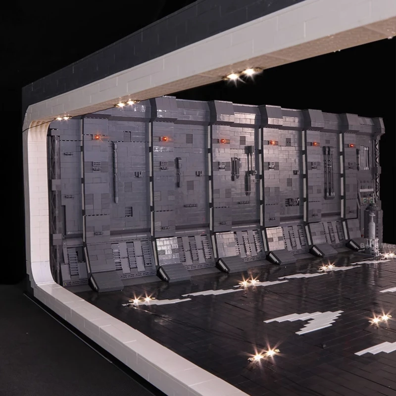 Градивен елемент Light for Millennium Star Престилка War Building Falcon Blocks Причальная станция 