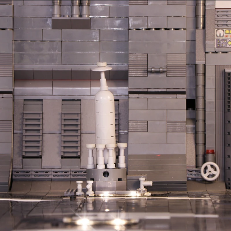 Градивен елемент Light for Millennium Star Престилка War Building Falcon Blocks Причальная станция 