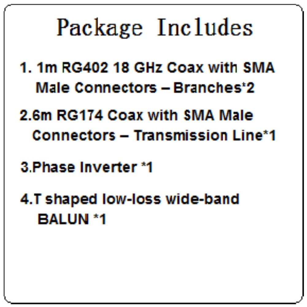 Електромагнитна антена YouLoop мощност от 250 Mw, Преносима Пасивна магнитна петлевая антена честота от 10 khz до 30 Mhz с RG402 + RG174 за КВ-VHF - 4