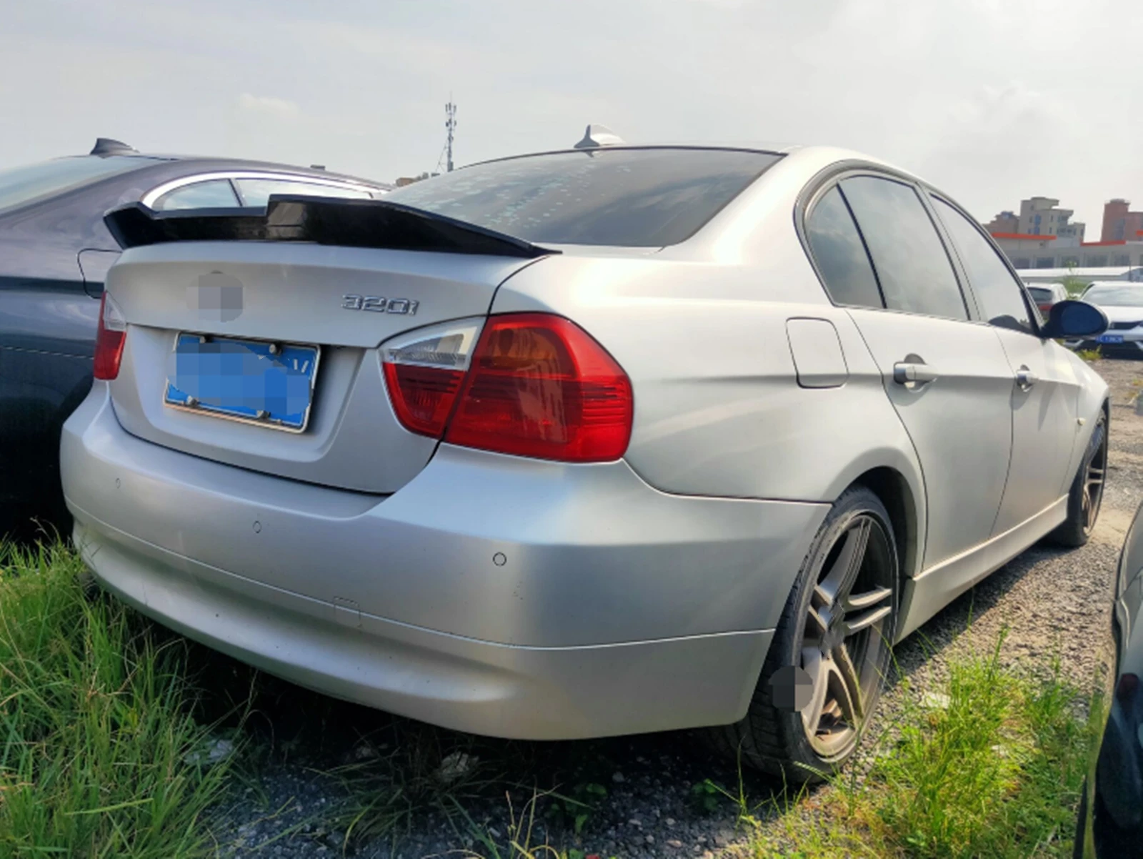Заден спойлер на багажника, крило, покритие на задната врата, флип-надолу покриване на перваза, за BMW E90 3-та Серия, 4-врати Седан M3 2006-2012 PSM - 5
