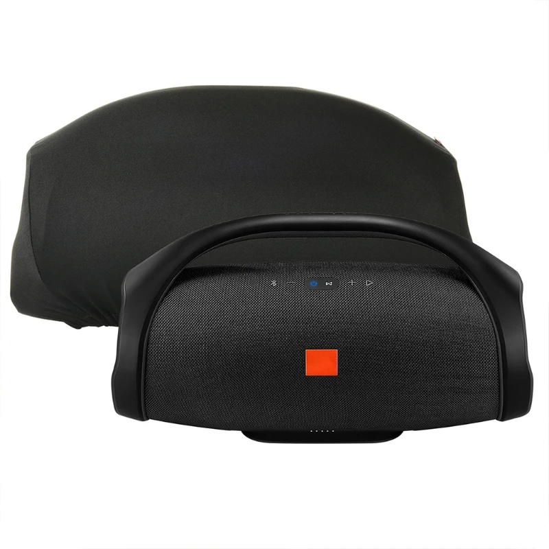 Компактен калъф за външна динамика, защитна чанта за високоговорителя Boombox, Безжична акустична система, филтър за домашния офис, черен - 0